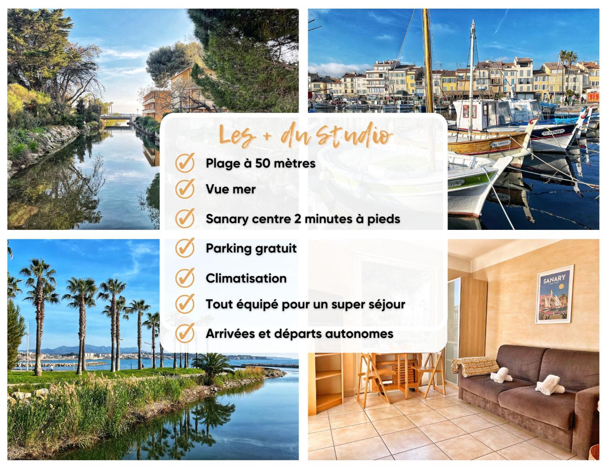 Apartment Sanary, Vue Mer, A Deux Pas Des Plages Et Du Centre